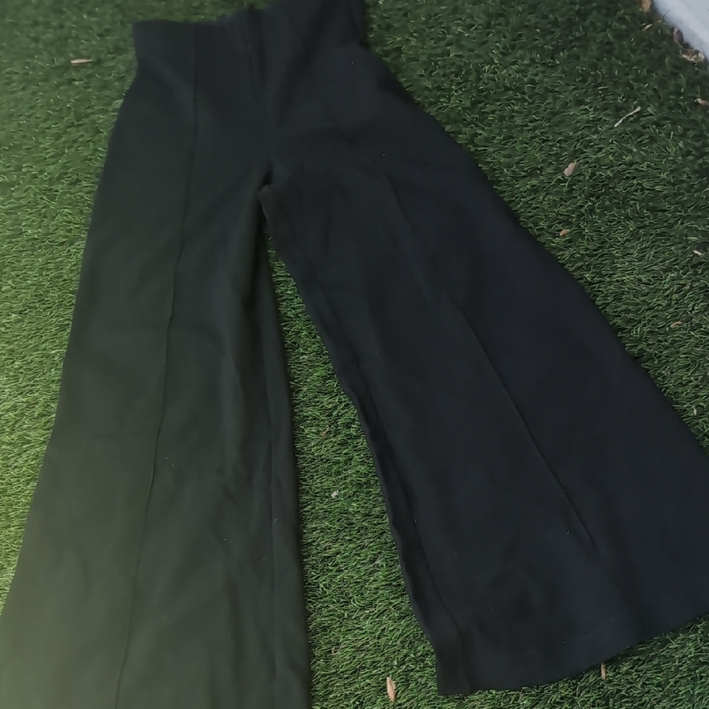 Quince Black Wide-Leg Jumpsuit with Tailored Silhouette